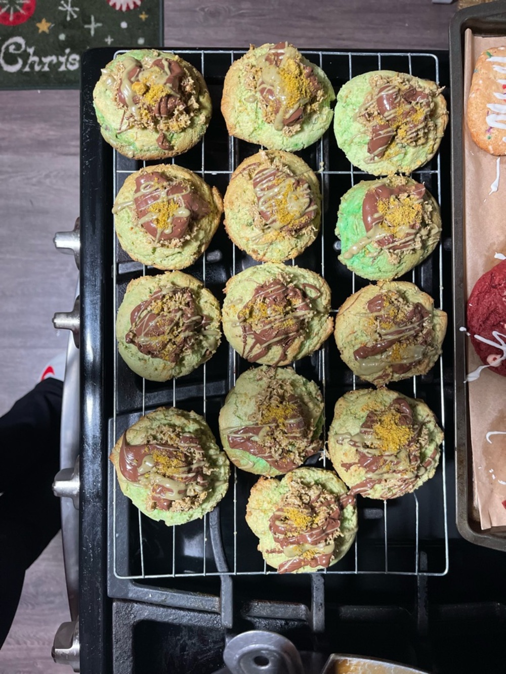 Dubai chocolate cookies